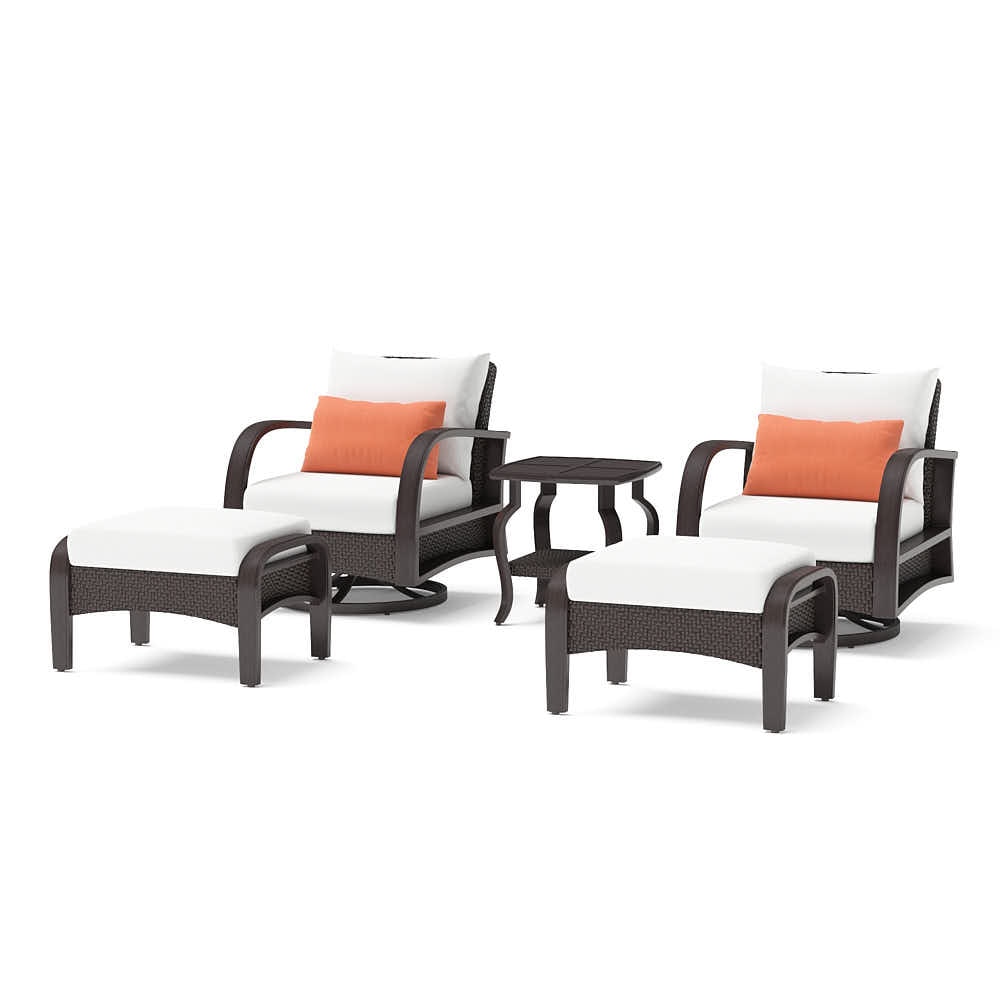 BarceloÃ¢Â„Â¢ 5 Piece Motion Club & Ottoman Set - Cast Coral