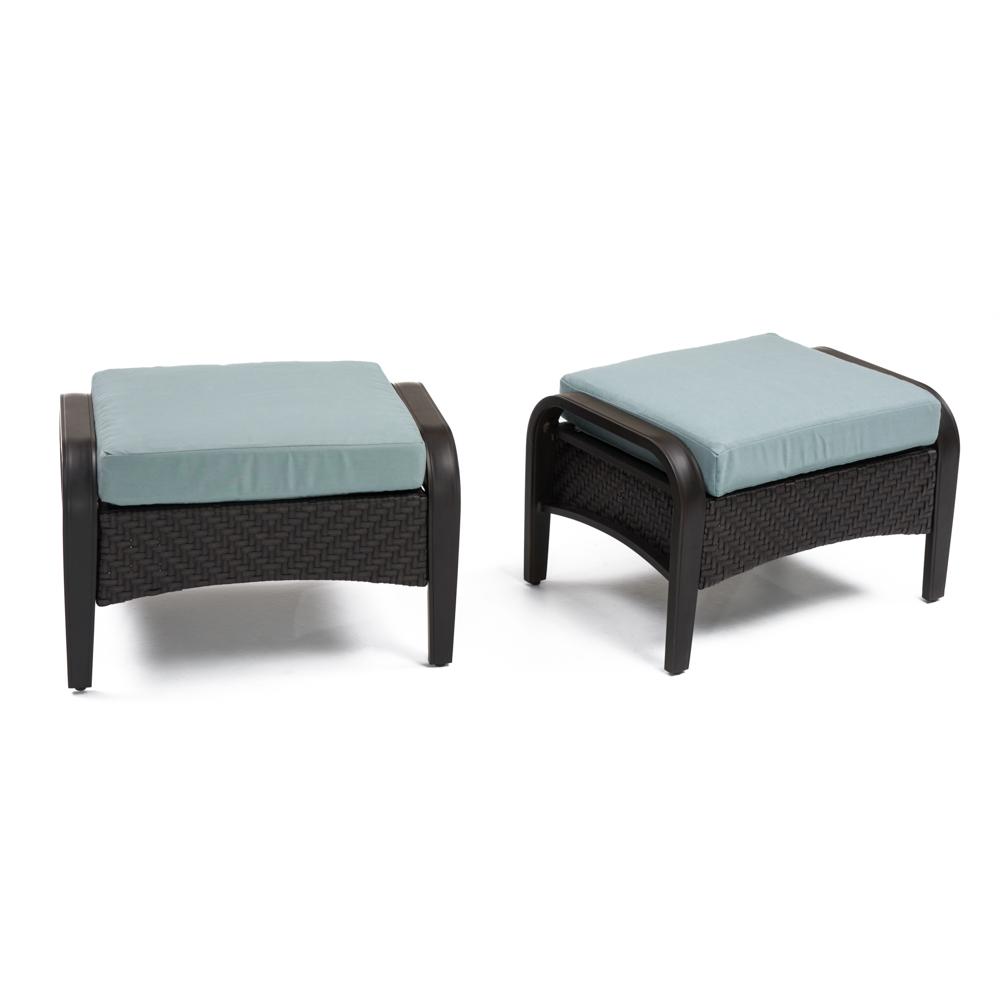 BarceloÃ¢Â„Â¢ Club Ottomans - Bliss Blue