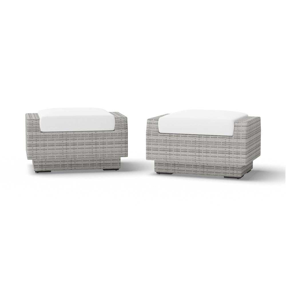 CannesÃ¢Â„Â¢ Club Ottomans - Bliss Linen