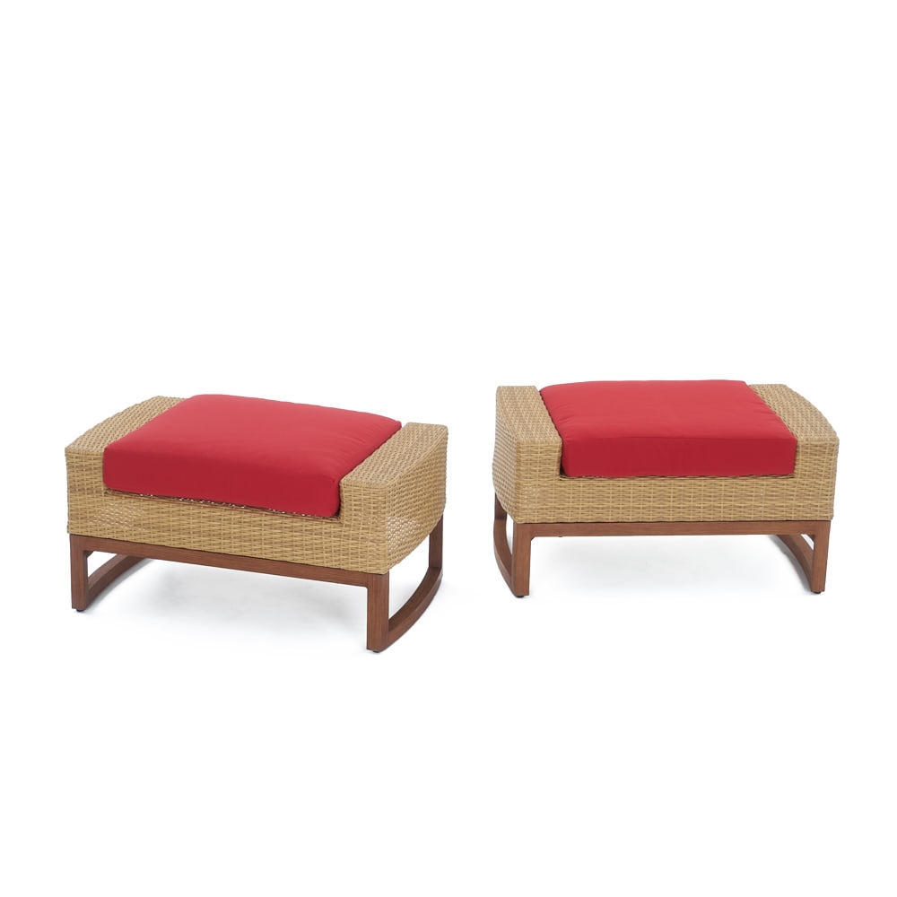 MiliÃ¢Â„Â¢ Club Ottomans - Sunset Red