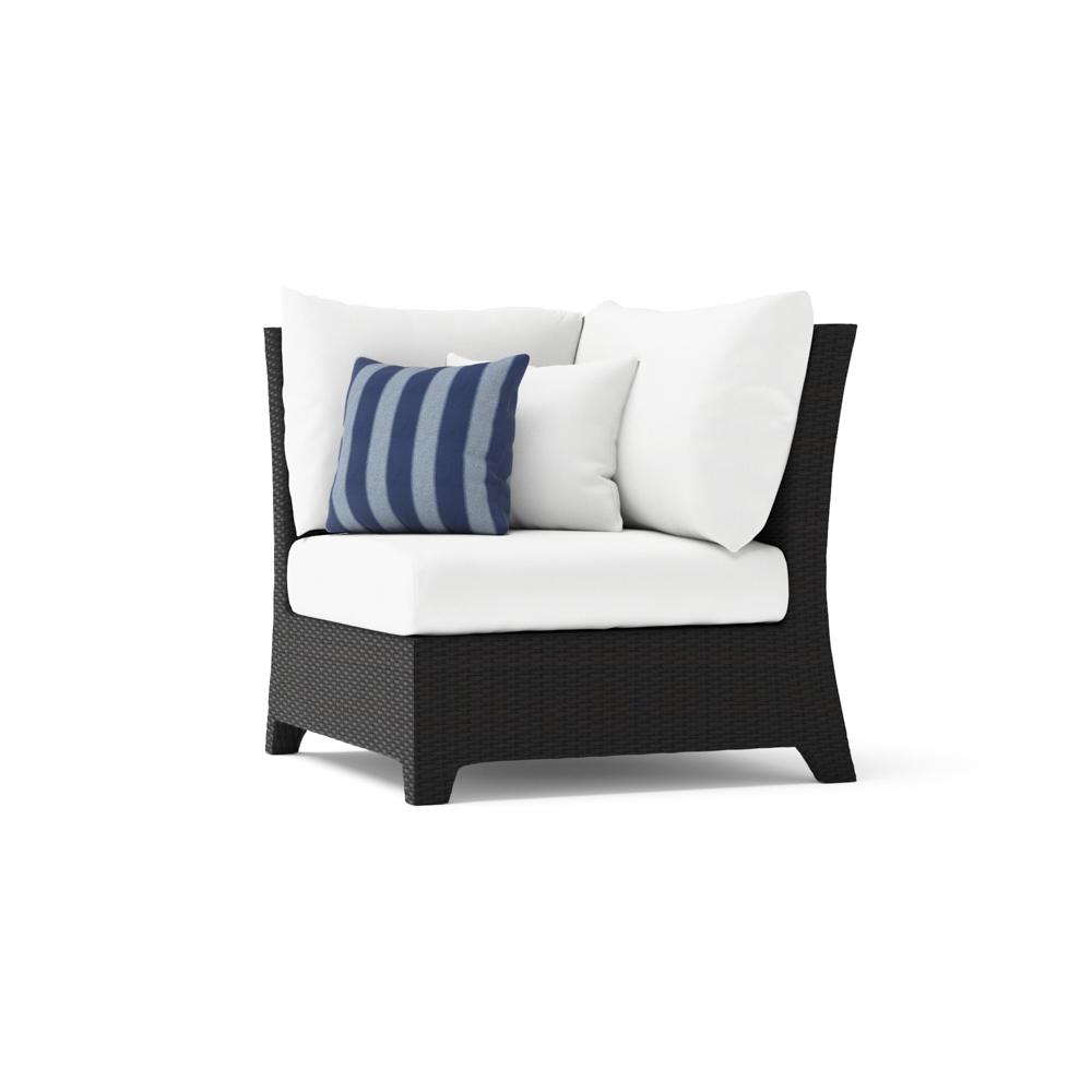 DecoÃ¢Â„Â¢ SunbrellaÃ‚Â® Outdoor Corner Chair - Centered Ink