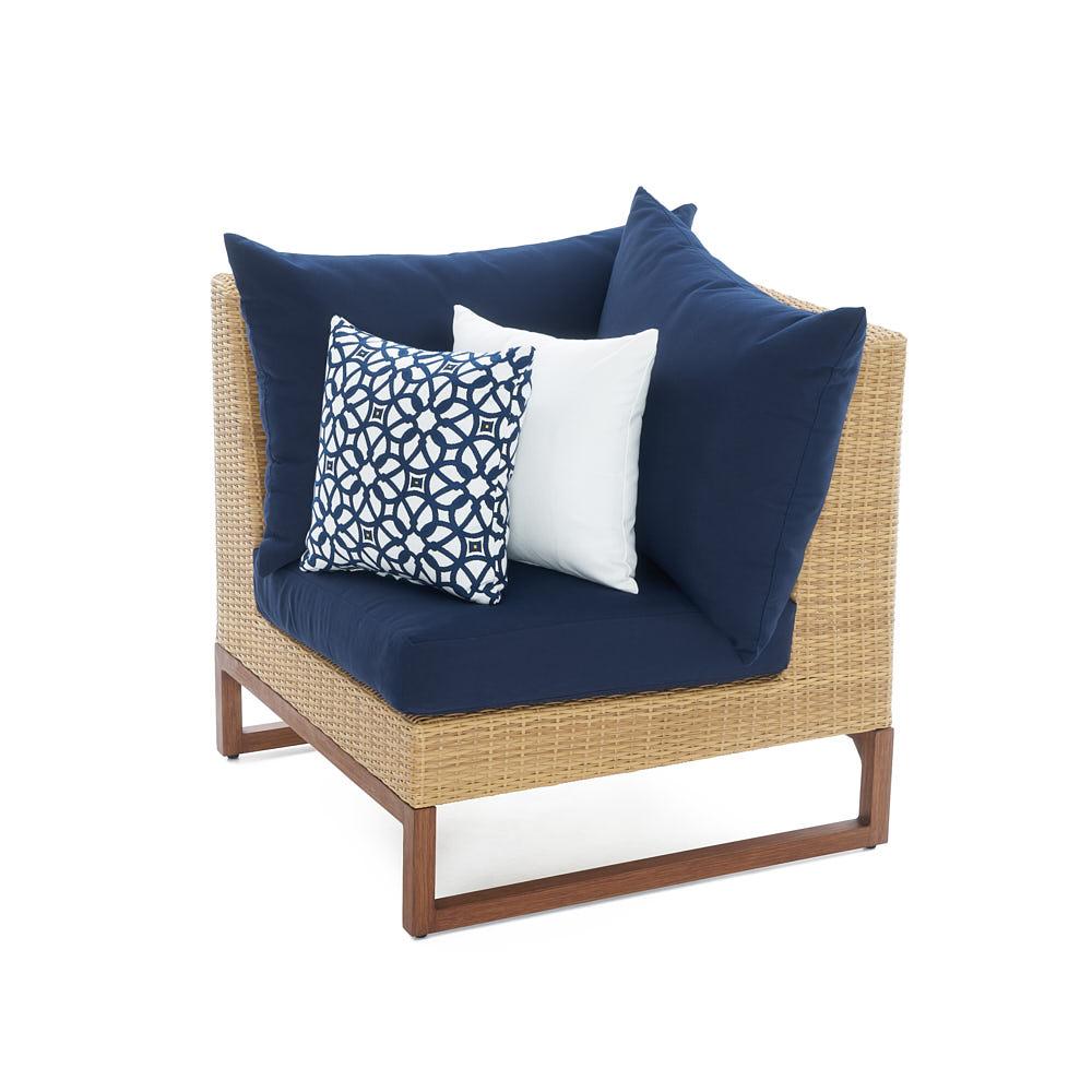 MiliÃ¢Â„Â¢ SunbrellaÃ‚Â® Outdoor Corner Chair - Navy Blue