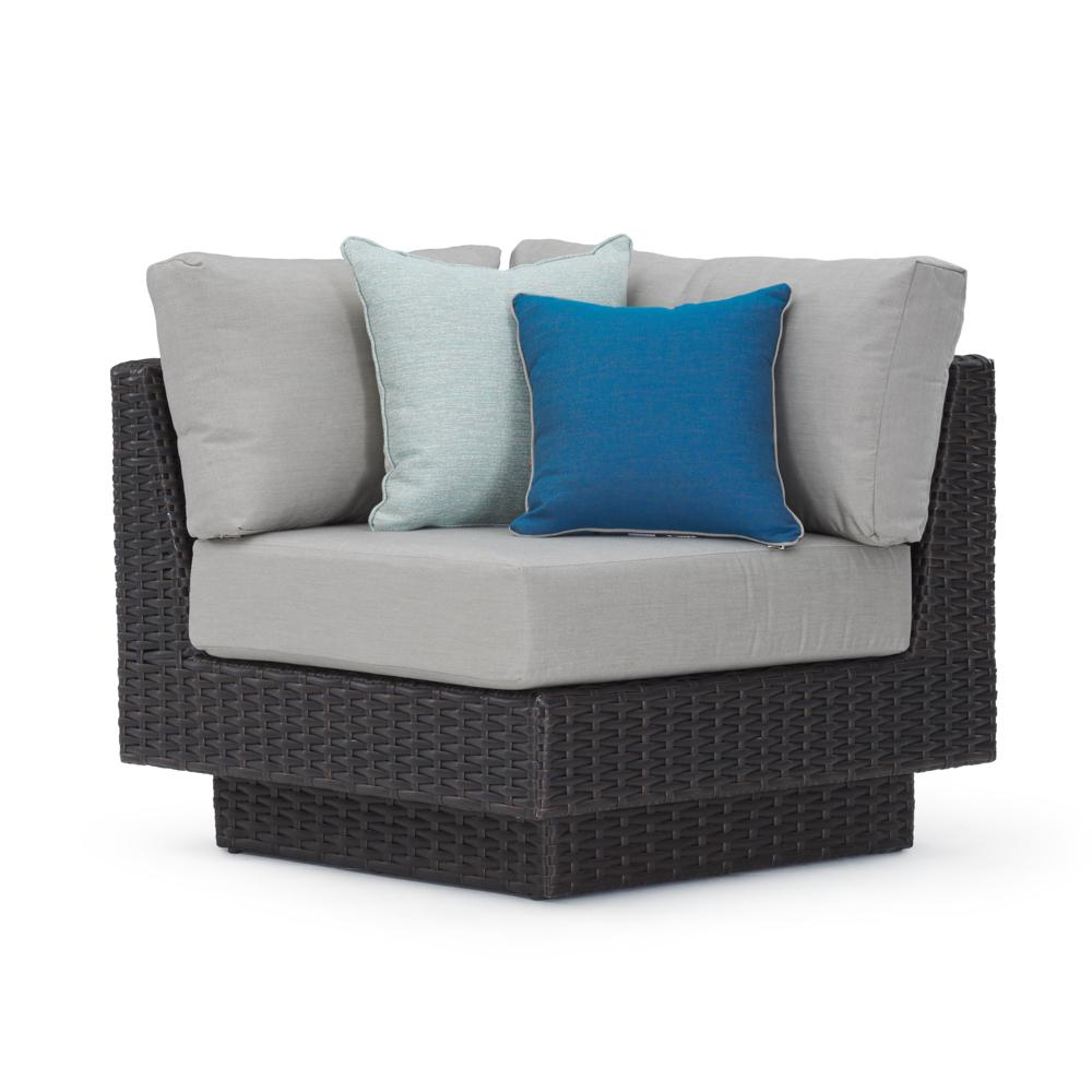 PortofinoÃ‚Â® Repose SunbrellaÃ‚Â® Outdoor Corner Chair - Dove