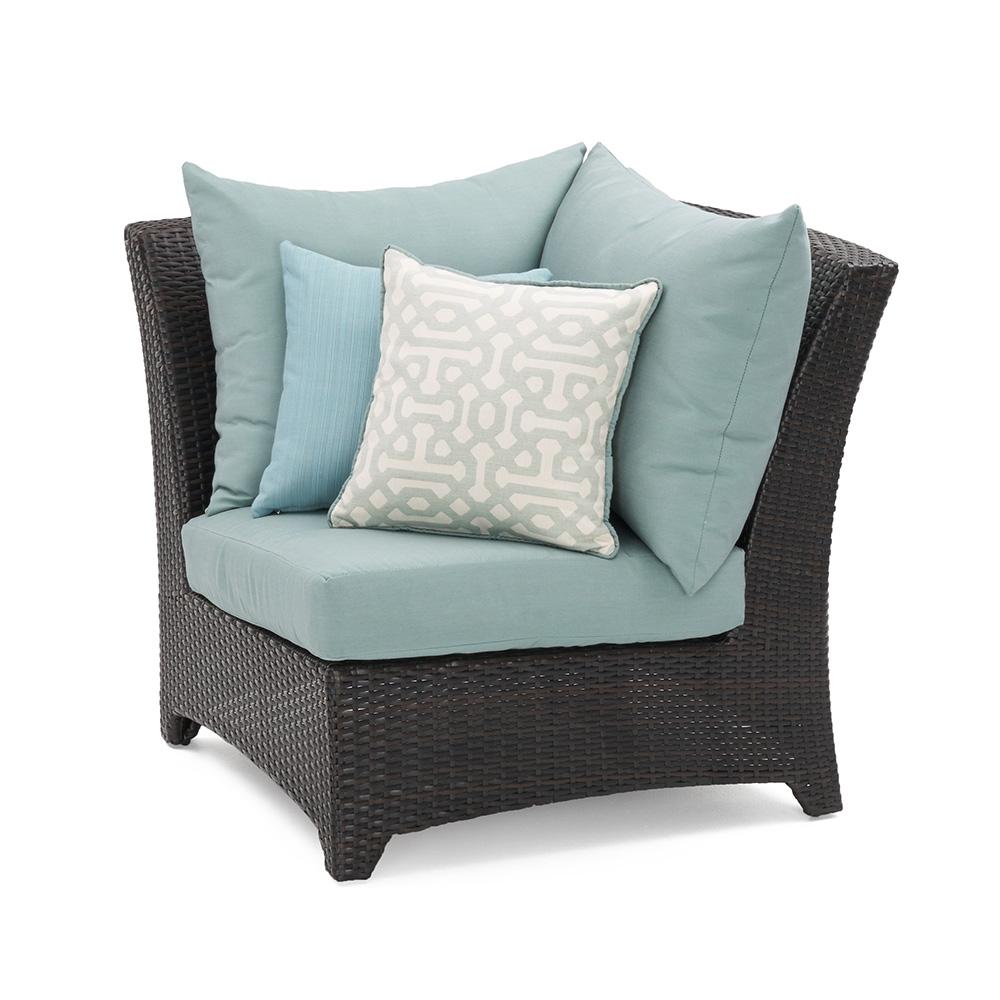 DecoÃ¢Â„Â¢ SunbrellaÃ‚Â® Outdoor Corner Chair - Spa Blue