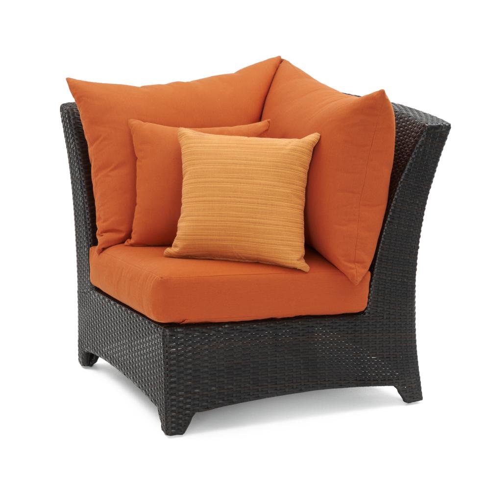 DecoÃ¢Â„Â¢ SunbrellaÃ‚Â® Outdoor Corner Chair - Tikka Orange