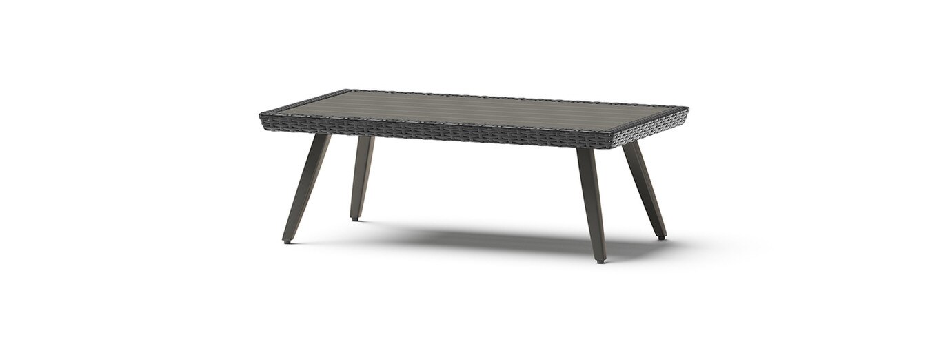 Portofino® Casual Aluminum Coffee Table - Espresso