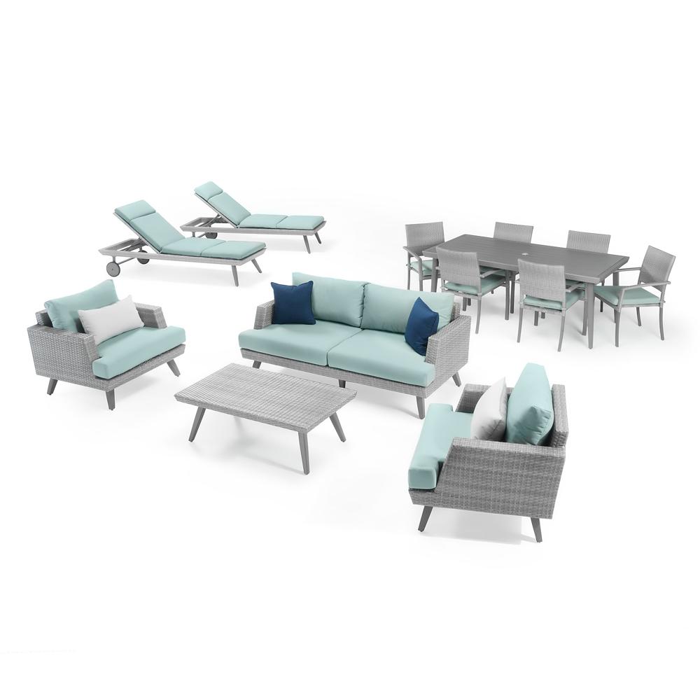 PortofinoÃ‚Â® Casual 13 Piece Estate Set - Spa Blue