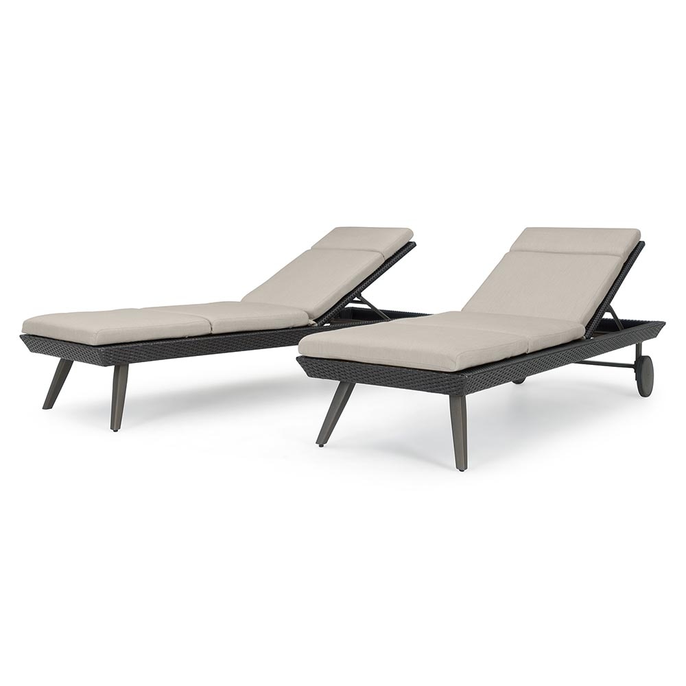 PortofinoÃ‚Â® Casual 2 Piece Lounger and Mattress - Taupe Mist