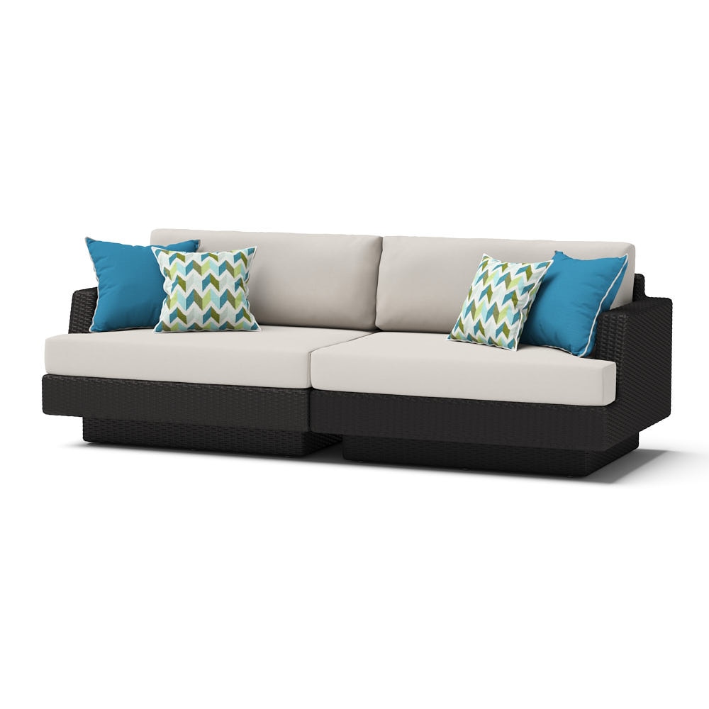 PortofinoÃ‚Â® Comfort SunbrellaÃ‚Â® Outdoor 96in Sofa - Dove Gray