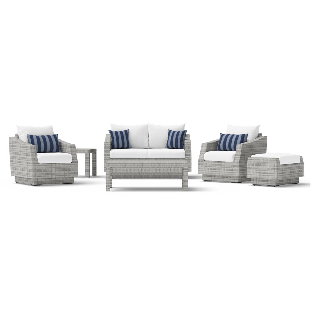 CannesÃ¢Â„Â¢ 6 Piece Love & Club Seating Set - Centered Ink