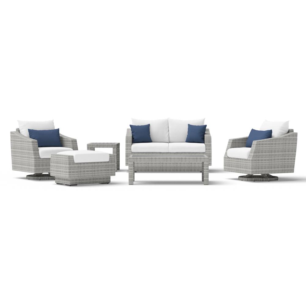 Cannes™ 6 Piece Love & Motion Club Seating Set