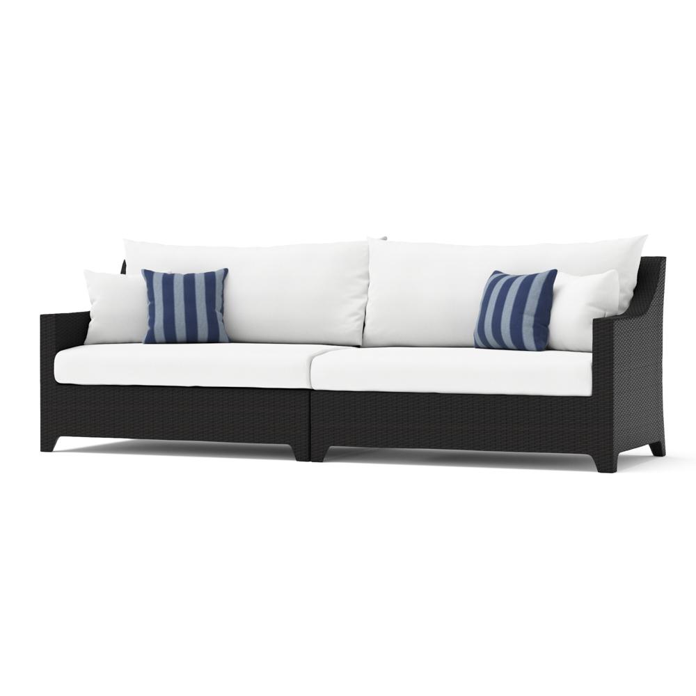 DecoÃ¢Â„Â¢ 2 Piece 96in SunbrellaÃ‚Â® Outdoor Sofa - Centered Ink