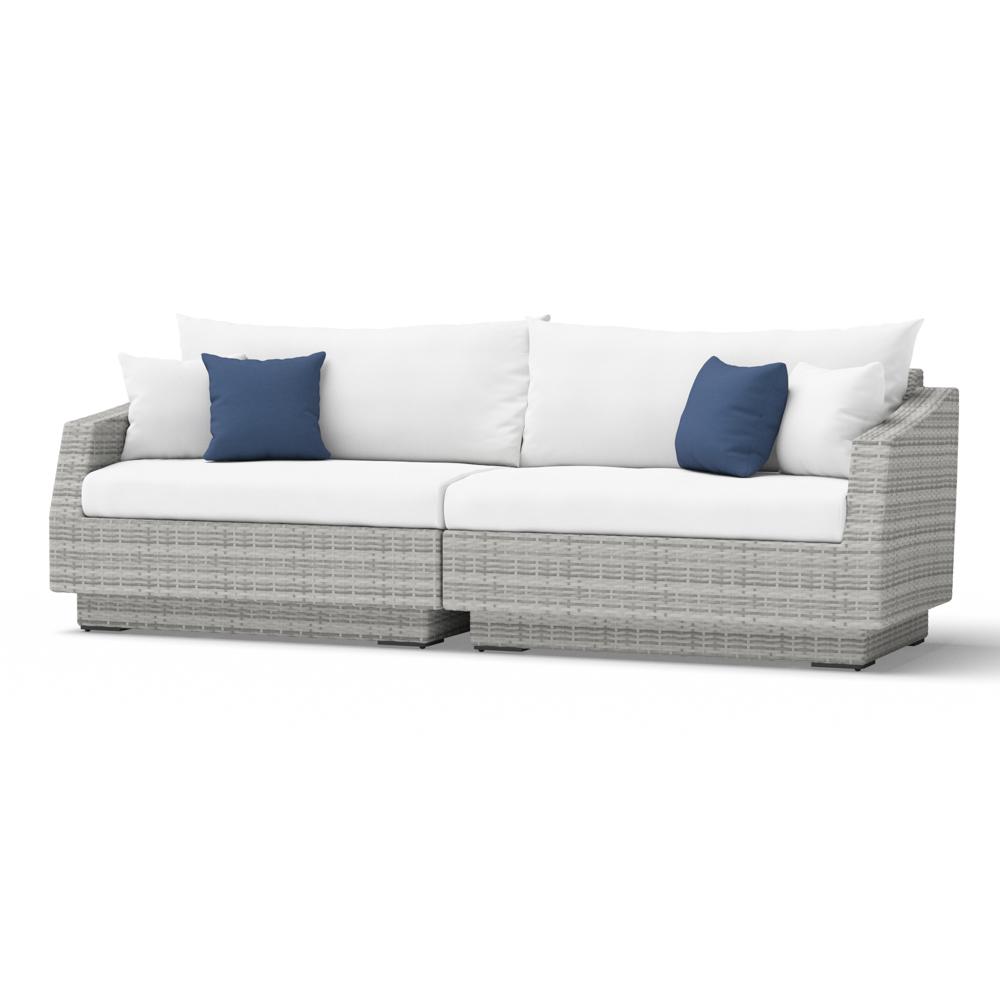 CannesÃ¢Â„Â¢ 2 Piece SunbrellaÃ‚Â® Outdoor Sofa - Bliss Ink