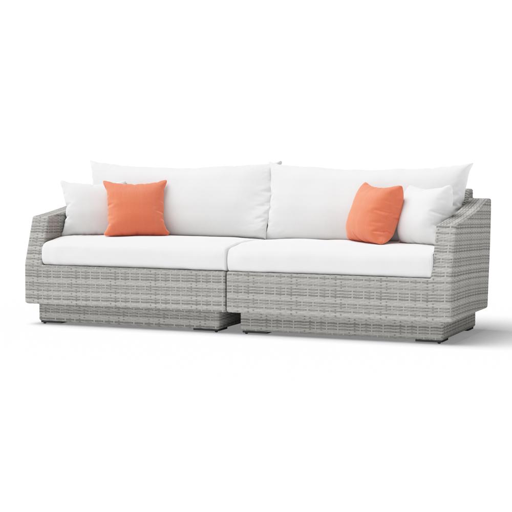 CannesÃ¢Â„Â¢ 2 Piece SunbrellaÃ‚Â® Outdoor Sofa - Cast Coral