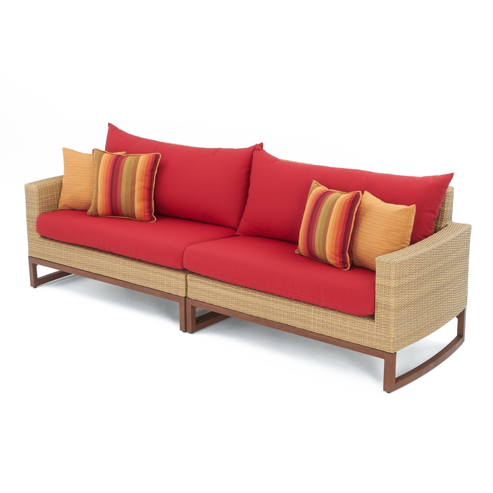 MiliÃ¢Â„Â¢ 96in Sofa - Sunset Red