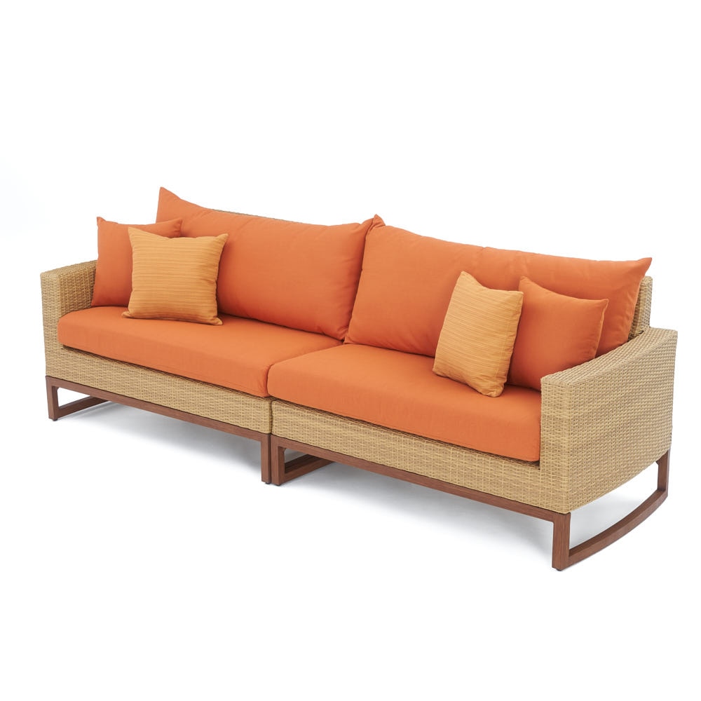 MiliÃ¢Â„Â¢ 96in Sofa - Tikka Orange