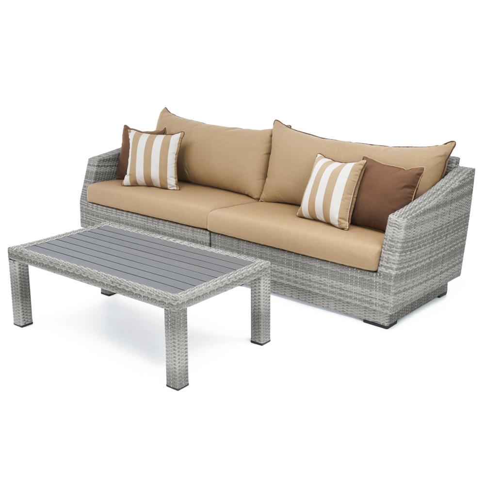 CannesÃ¢Â„Â¢ Sofa & Deluxe Coffee Table - Maxim Beige