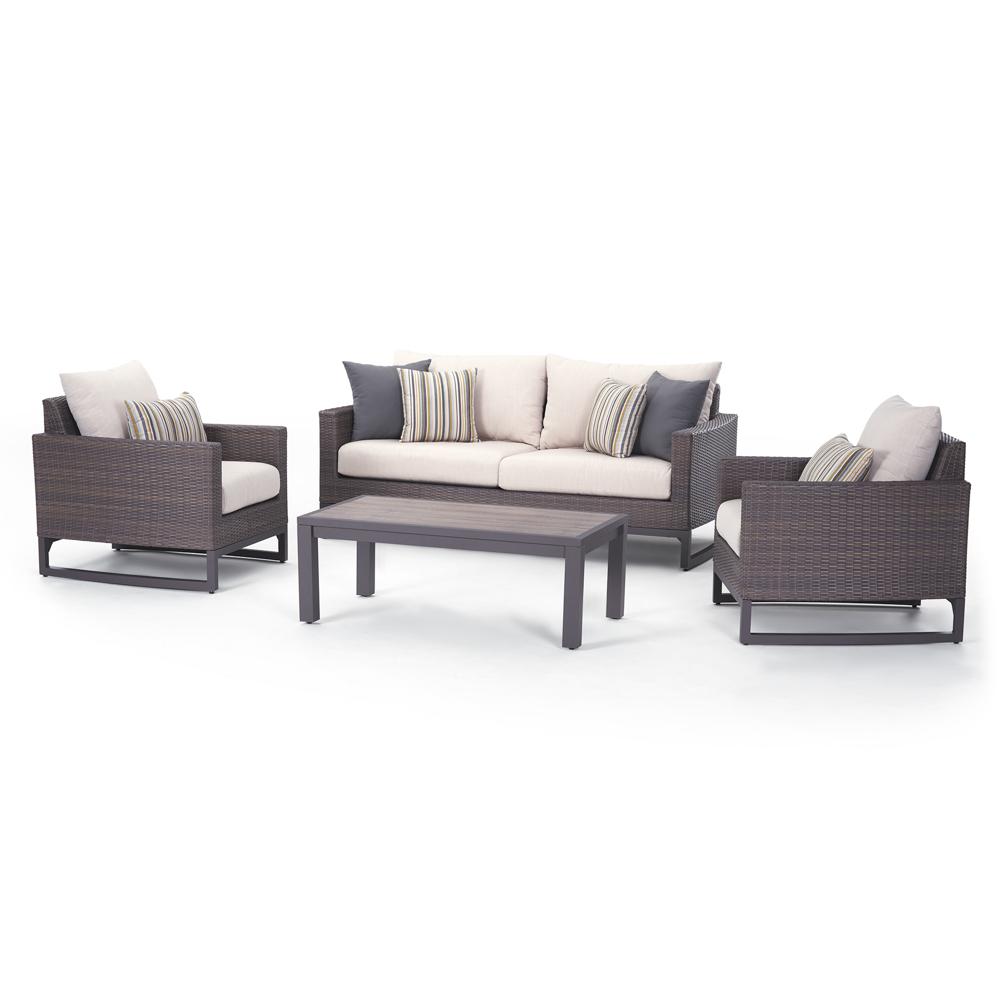 MileaÃ¢Â„Â¢ 4 Piece Seating Set - Natural Beige