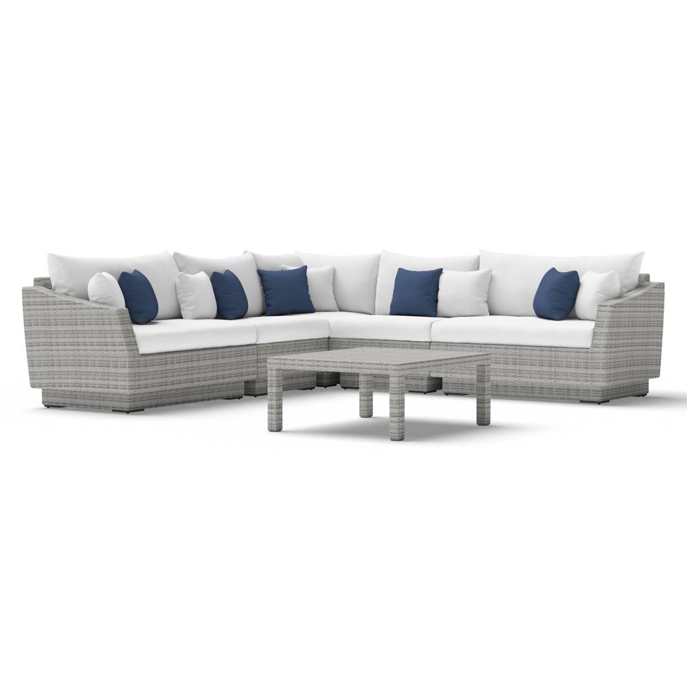 CannesÃ¢Â„Â¢ 6 Piece Sectional & Table - Bliss Ink