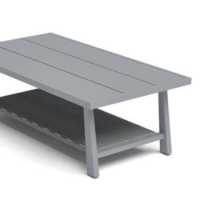 Capri Aluminium Picnic Table and Stool Set 22