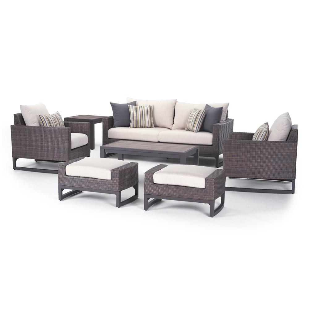 MileaÃ¢Â„Â¢ 7 Piece Seating Set - Natural Beige