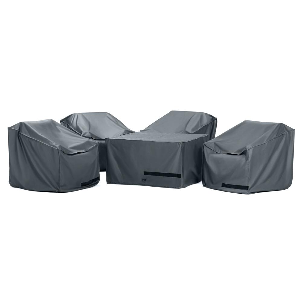 PortofinoÃ‚Â® Comfort 5 Piece Fire Chat Furniture Cover Set