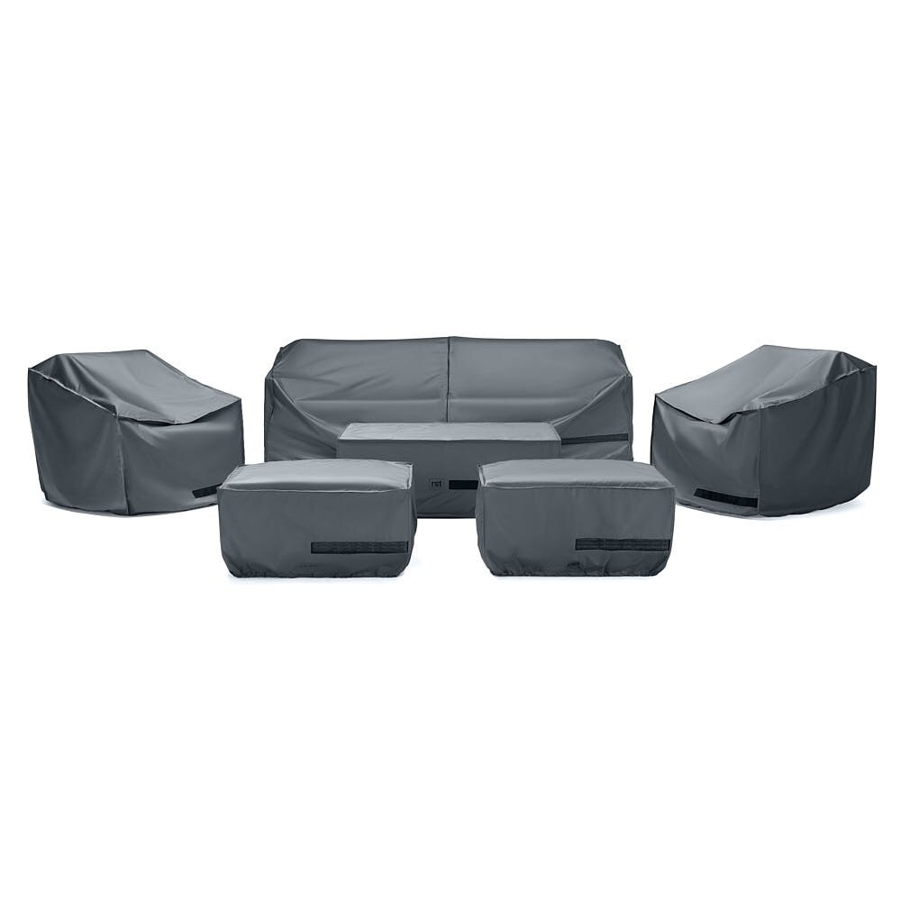 PortofinoÃ‚Â® Repose 6pc Club Seating Deluxe Furniture Covers